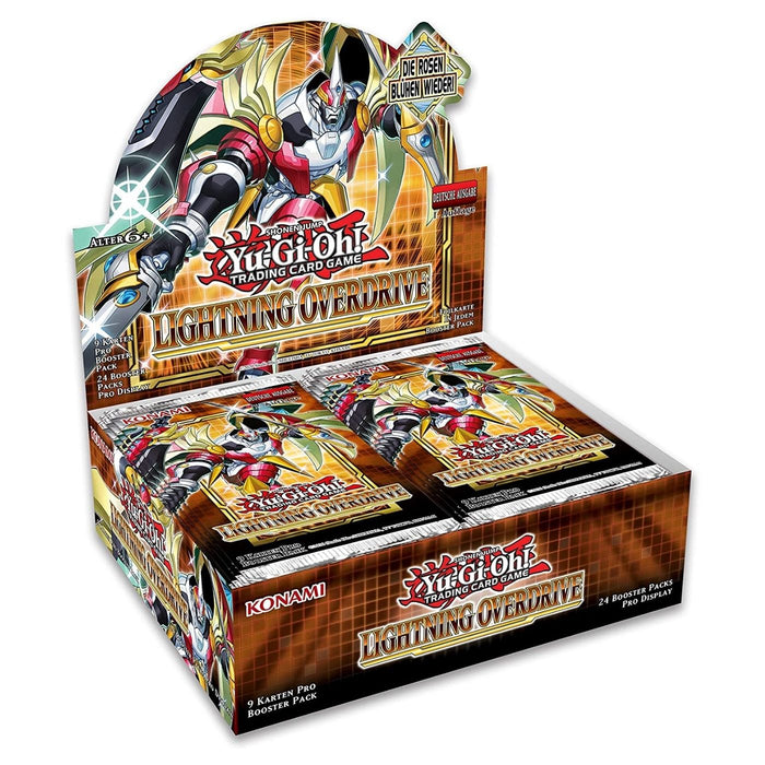 Yu-Gi-Oh! Lightning Overdrive 1st Edition Booster SUMMER SALE! - Pastime Sports & Games
