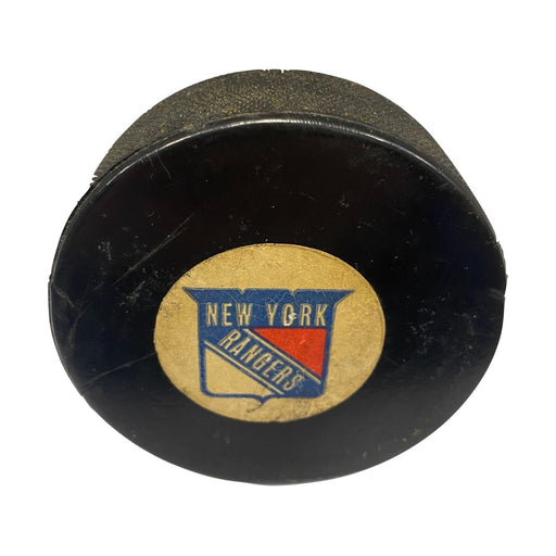 Vintage New York Rangers Hockey Puck - Pastime Sports & Games