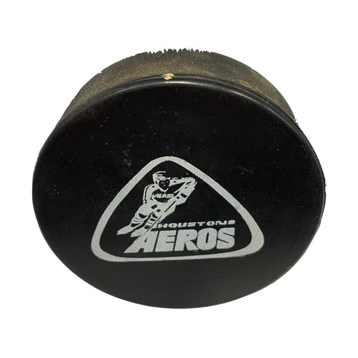Vintage Houston Aeros Hockey Puck - Pastime Sports & Games