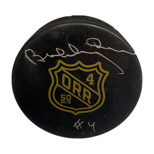Bobby Orr Autographed Hockey Puck - Pastime Sports & Games