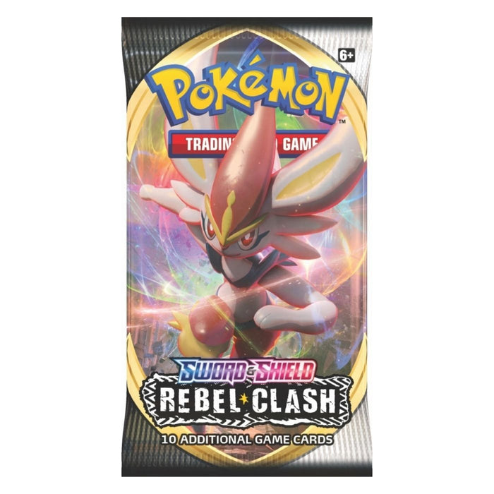 Pokemon Sword & Shield Rebel Clash Booster - Pastime Sports & Games
