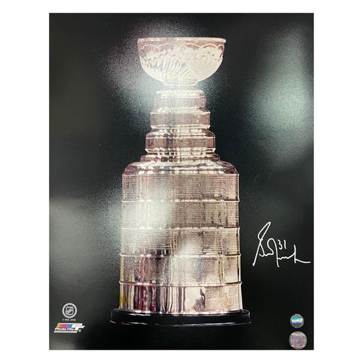 Grant Fuhr Autographed 16X20 Photo (Stanley Cup) - Pastime Sports & Games