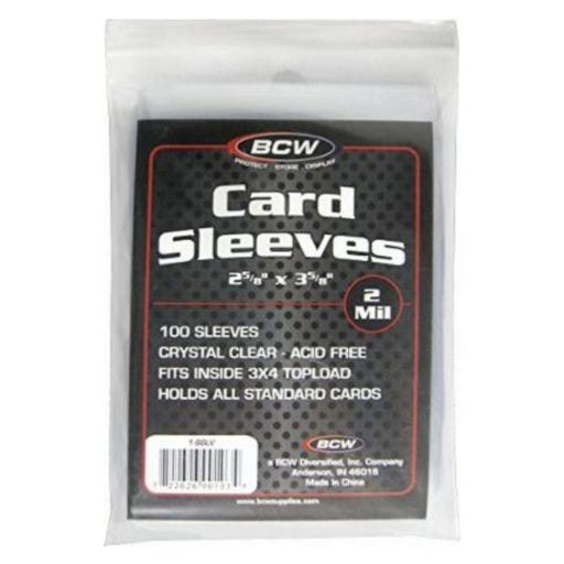 BCW Card Sleeves - Pastime Sports & Games