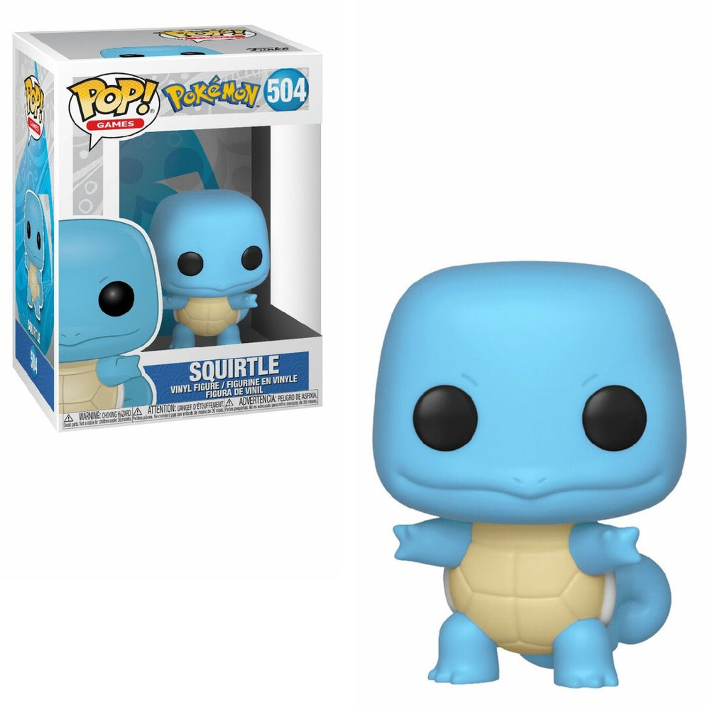Funko Pop! Pokemon Squirtle #504 - Pastime Sports & Games