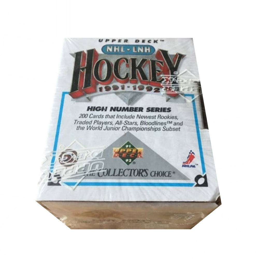 1991/92 Upper Deck Hockey High Number Series Complete Set - Pastime Sports & Games
