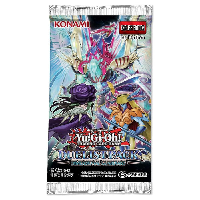 Yu-Gi-Oh! Duelist Pack Dimensional Guardians Booster - Pastime Sports & Games