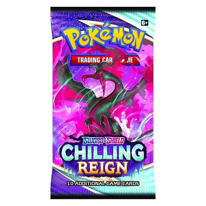 Pokemon Sword & Shield Chilling Reign Booster - Pastime Sports & Games