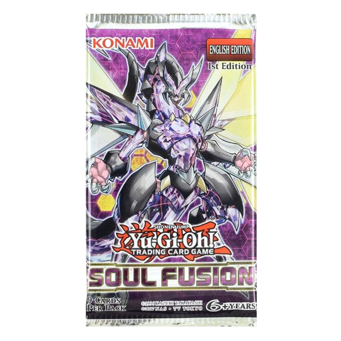 Yu-Gi-Oh! Soul Fusion 1st Edition Booster - Pastime Sports & Games