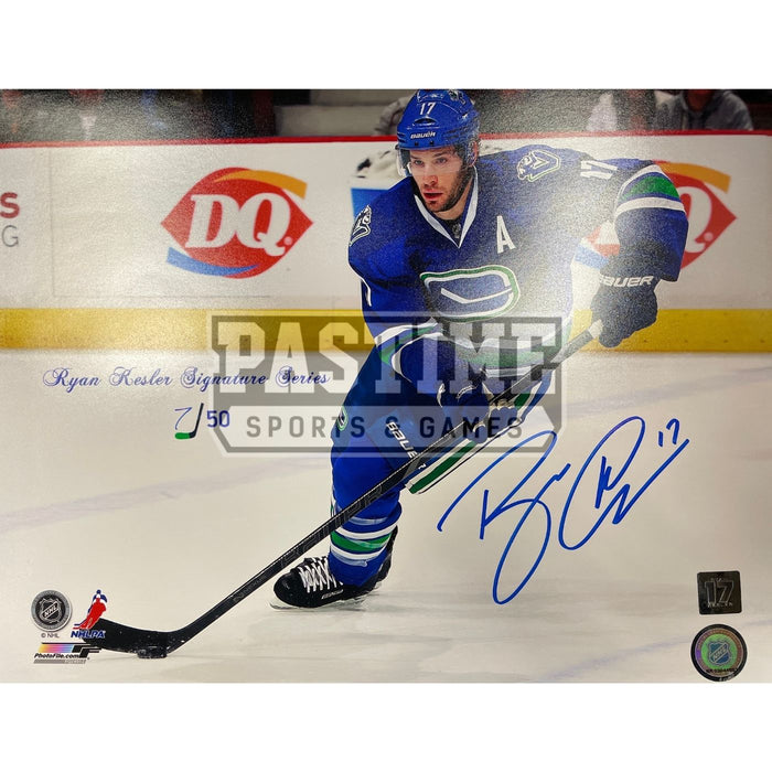 Ryan Kesler Autographed Memorabilia  Signed Photo, Jersey, Collectibles &  Merchandise
