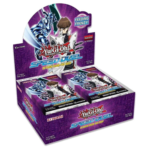 Yu-Gi-Oh! Speed Duel Attack From The Deep Booster - Pastime Sports & Games