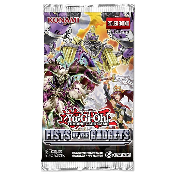 Yu-Gi-Oh! Fists Of The Gadgets Booster - Pastime Sports & Games