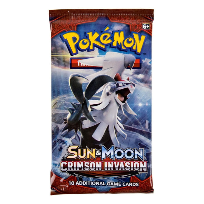 Pokemon Sun & Moon Crimson Invasion Booster - Pastime Sports & Games