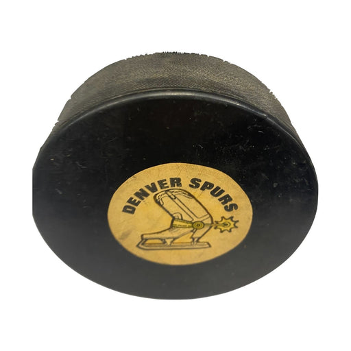 Vintage Denver Spurs Hockey Puck - Pastime Sports & Games