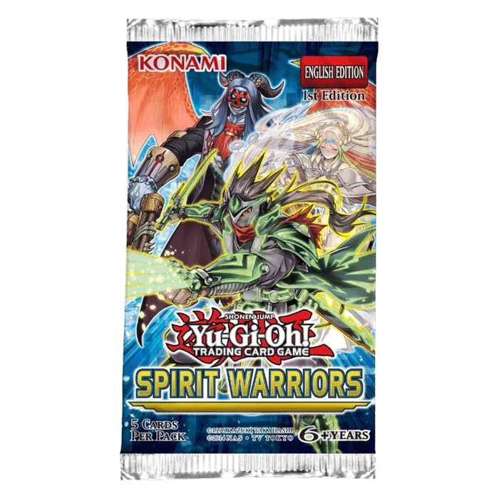 Yu-Gi-Oh! Spirit Warriors Booster - Pastime Sports & Games