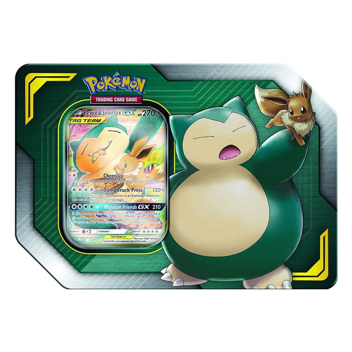 Pokemon Sun & Moon Tag Team Tin (Burning Shadows, Crimson Invasion, Sun & Moon & Steam Siege) - Pastime Sports & Games