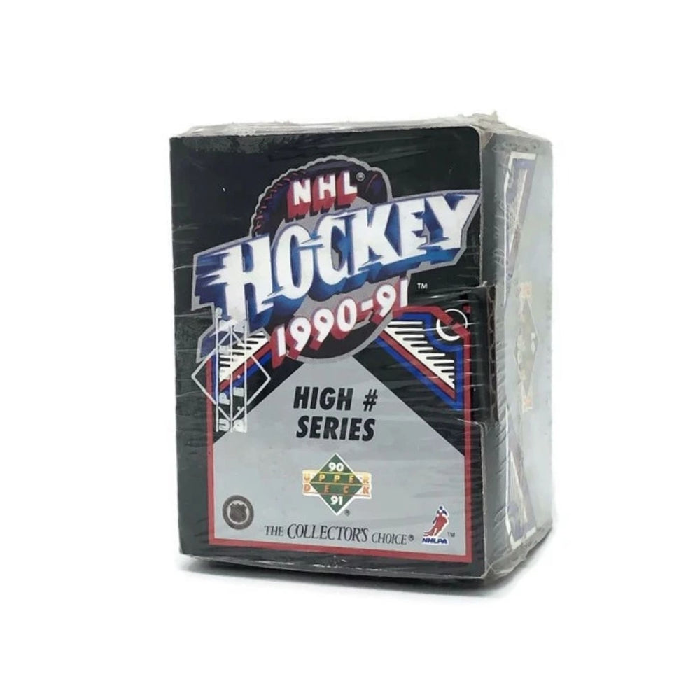 Most Valuable Hockey Cards 1990s 1991-92 Upper Deck NHL Hockey High Number Series 200 Card Factory Sealed Set 1991 Upper Deck Hockey Card Values Most Valuable Hockey Cards 1990s 1991-92 Upper Deck NHL Hockey High Number Series 200 Card Factory Sealed Set 1991 Upper Deck Hockey Card Values