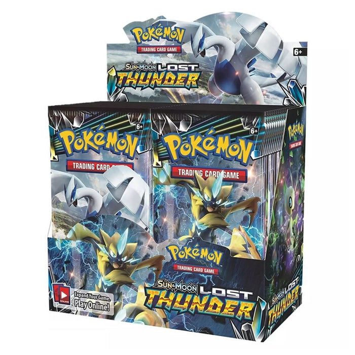 Pokemon Sun & Moon Lost Thunder Booster - Pastime Sports & Games