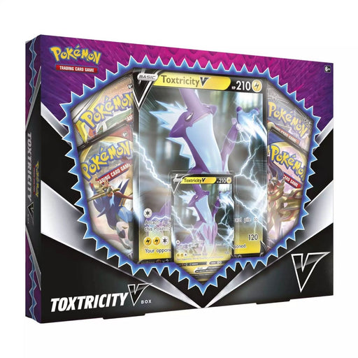 Pokemon Toxtricity V Box (Evolutions, Cosmic Eclipse & Sword Shield x2) - Pastime Sports & Games