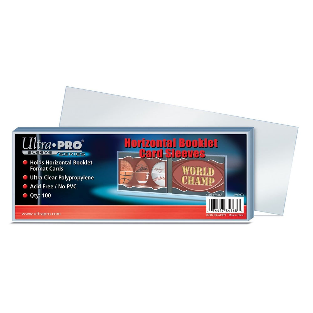 Ultra Pro Sleeve Series Horizontal Booklet Card Sleeves - Pastime Sports & Games