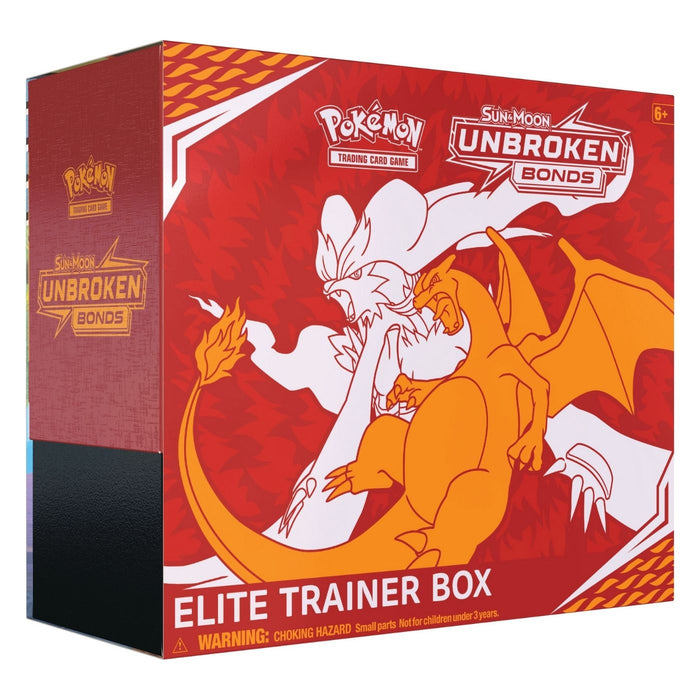 Pokemon Sun & Moon Unbroken Bonds Elite Trainer Box - Pastime Sports & Games