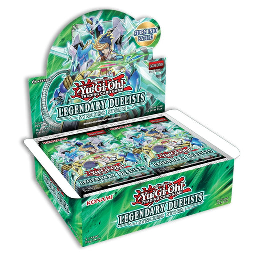 Yu-Gi-Oh! Legendary Duelists Synchro Storm Booster PRE-ORDER - Pastime Sports & Games