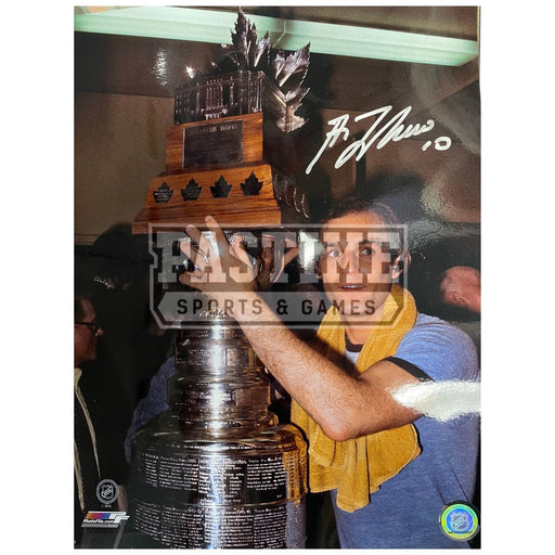 Guy Lafleur Autographed 11X14 (Holding The Cup) - Pastime Sports & Games