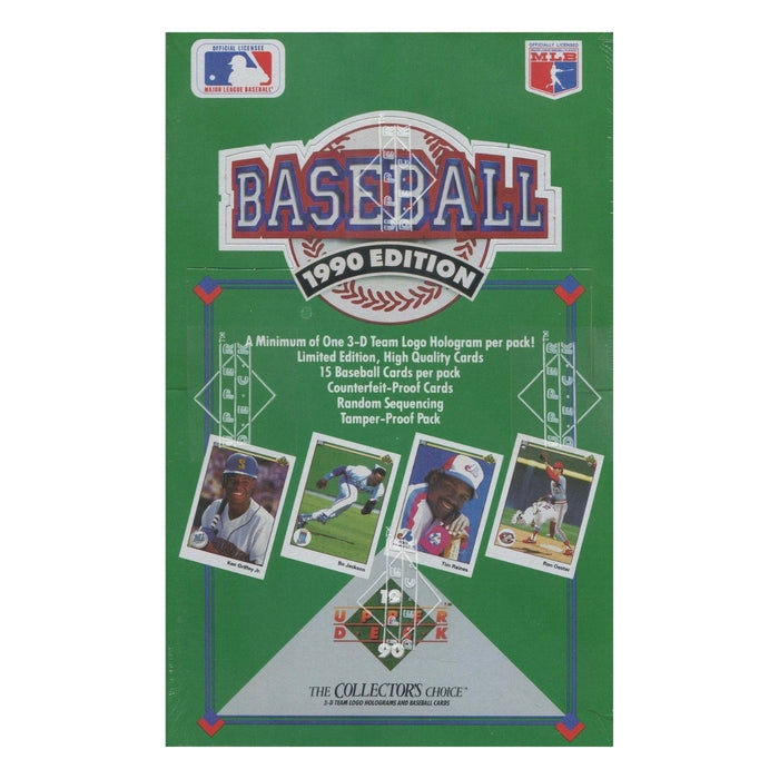 1990 Upper Deck Baseball Hobby - Pastime Sports & Games
