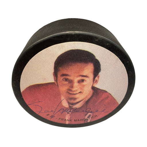 Frank Mahovlich Autographed Hockey Puck - Pastime Sports & Games