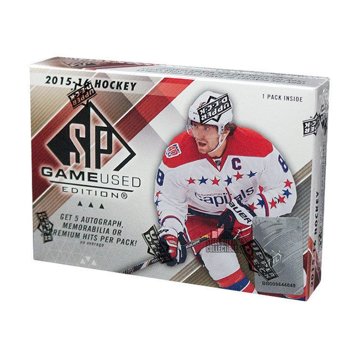 2015/16 Upper Deck SP Game Used Edition Hockey Hobby - Pastime Sports & Games