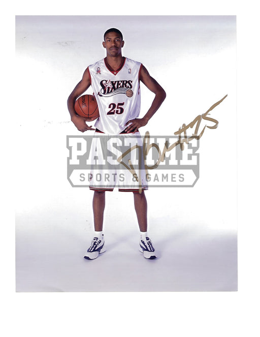 Damone Long Autographed 8X10 Philadelphia 76ers (Pose) - Pastime Sports & Games