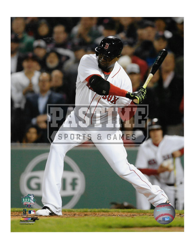 David Ortiz 8X10 Boston Red Sox (Swinging Bat) - Pastime Sports & Games