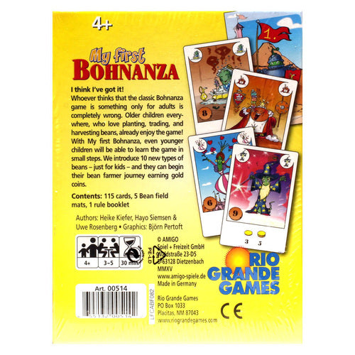 My First Bohnanza - Pastime Sports & Games