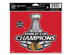 Blackhawks Stanley Cup Ultra Decal - Pastime Sports & Games