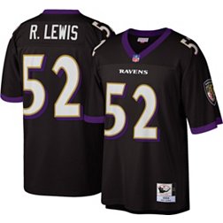 Baltimore Ravens Ray Lewis 2004 Mitchell & Ness Black Football Jersey - Pastime Sports & Games