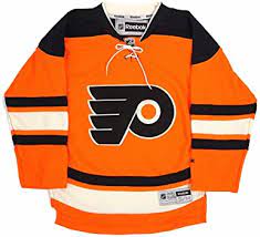 2014/15 Philadelphia Flyers Reebok Alternate Home Orange Jersey - Pastime Sports & Games