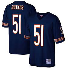 Chicago Bears Dick Butkus 1966 Mitchell & Ness Blue Football Jersey - Pastime Sports & Games