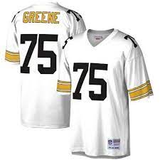 Pittsburgh Steelers Joe Greene 1976 Mitchell & Ness White Football Jersey - Pastime Sports & Games