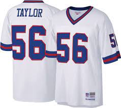 New York Giants Lawrence Taylor 1986 Mitchell & Ness White Football Jersey - Pastime Sports & Games