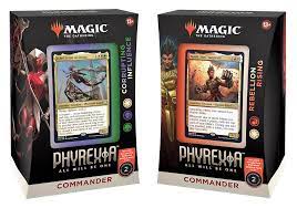 Magic The Gathering Phyrexia All Will Be One Commander Decks (Set of Two) PRE ORDER - Pastime Sports & Games