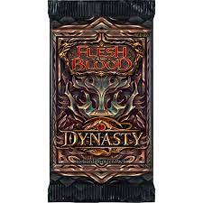 Flesh & Blood Dynasty 1st Edition Booster - Pastime Sports & Games