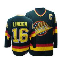 Vancouver Canucks Trevor Linden Autographed Black Skate Adidas Jersey - Pastime Sports & Games