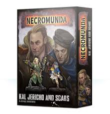Necromunda Kal Jerico and Scrabs (300-38) - Pastime Sports & Games