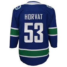 Bo Horvat Vancouver Canucks Hockey Home Youth Jersey (Outerstuff Blue) - Pastime Sports & Games