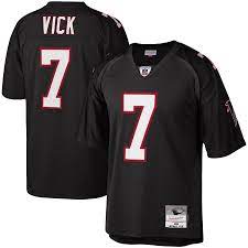 Atlanta Falcons Michael Vick 2002 Mitchell & Ness Black Football Jersey - Pastime Sports & Games