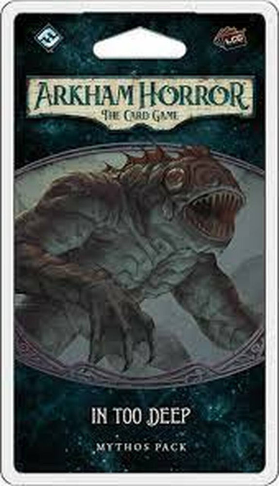 Arkham Horror The Card Game In Too Deep Mythos Pack - Pastime Sports & Games