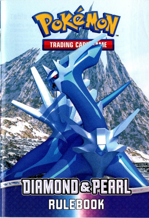 Pokemon Diamond & Pearl Rulebook & Cardlist - Pastime Sports & Games