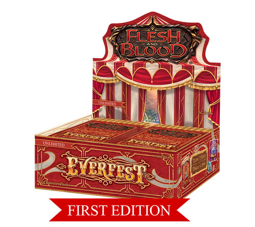 Flesh & Blood Everfest 1st Edition Booster - Pastime Sports & Games