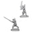 Pathfinder Battles Deep Cuts Unpainted Miniatures Female Human Barbarian - Pastime Sports & Games