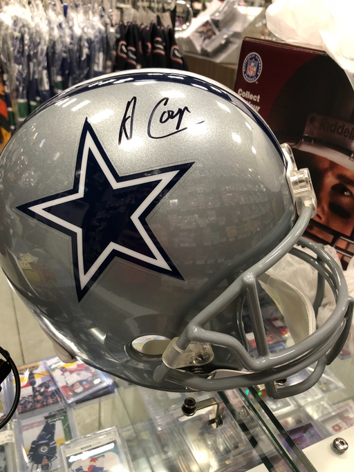 Amari Cooper Autographed Dallas Cowboys Football Helmet - Pastime Sports & Games