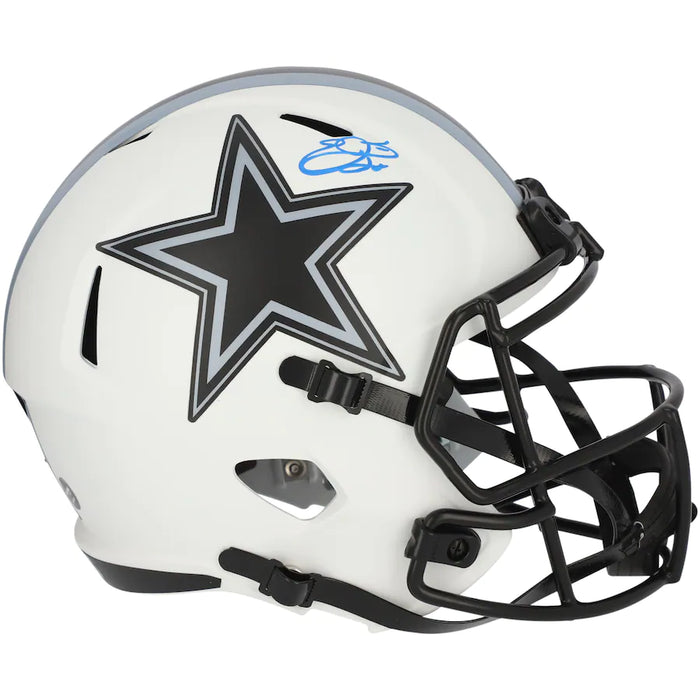 Emmitt Smith Autographed Dallas Cowboys Alternate Speed Replica Helmet - Pastime Sports & Games